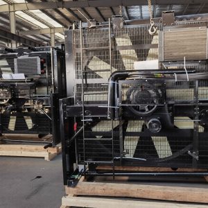 caterpillar diesel engine generator radiator