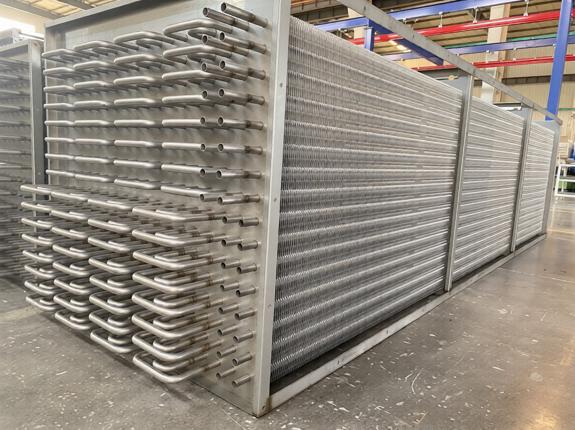 stainless iqf evaporator coil for deep freezer stainless iqf evaporator coil for deep freezer